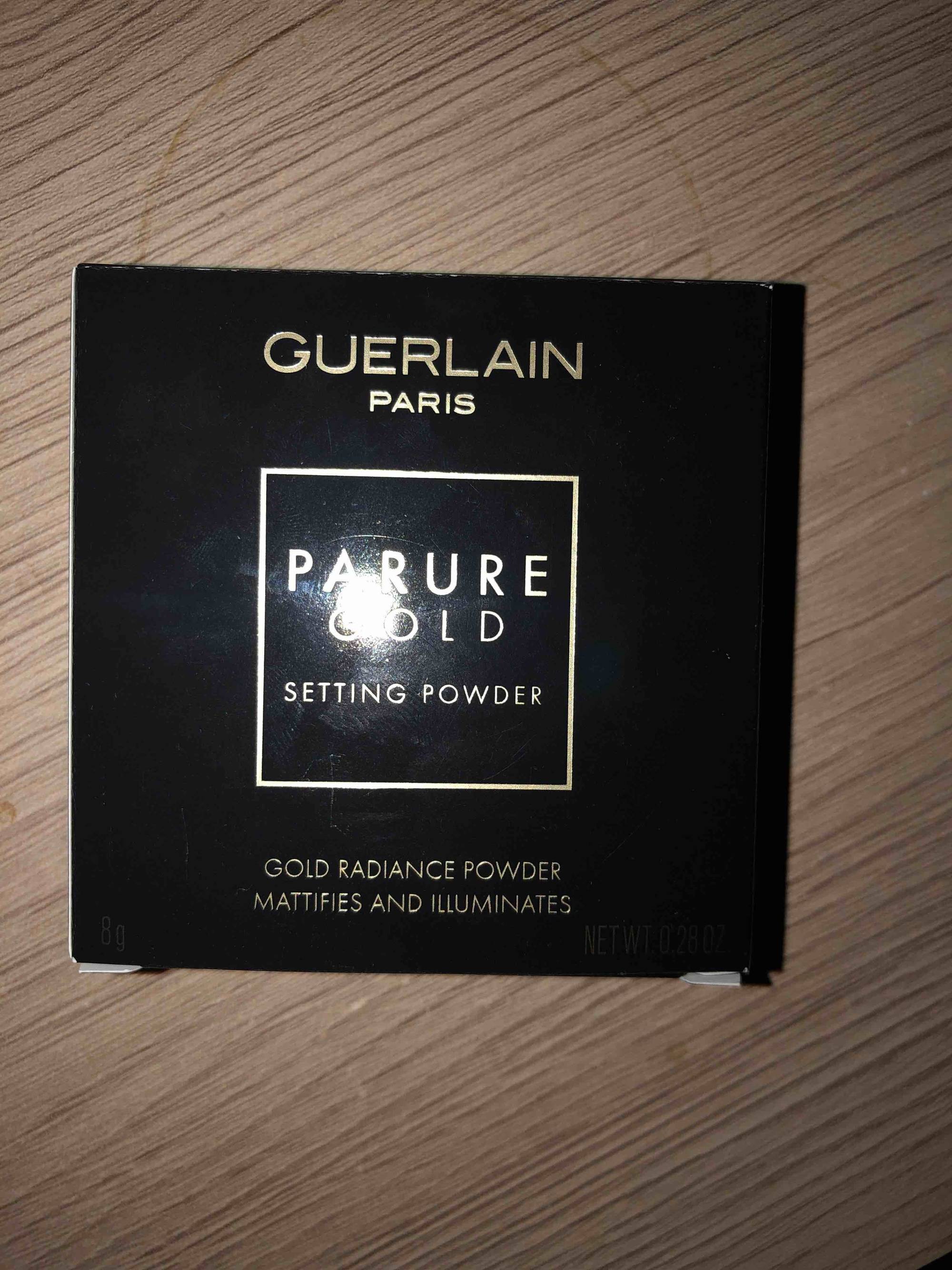 GUERLAIN - Parure gold - Setting powder
