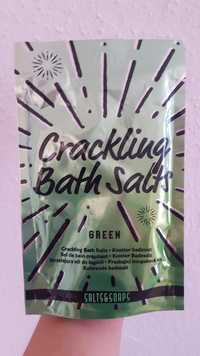 SALTS&SOAPS - Green - Sel de bain crépitant