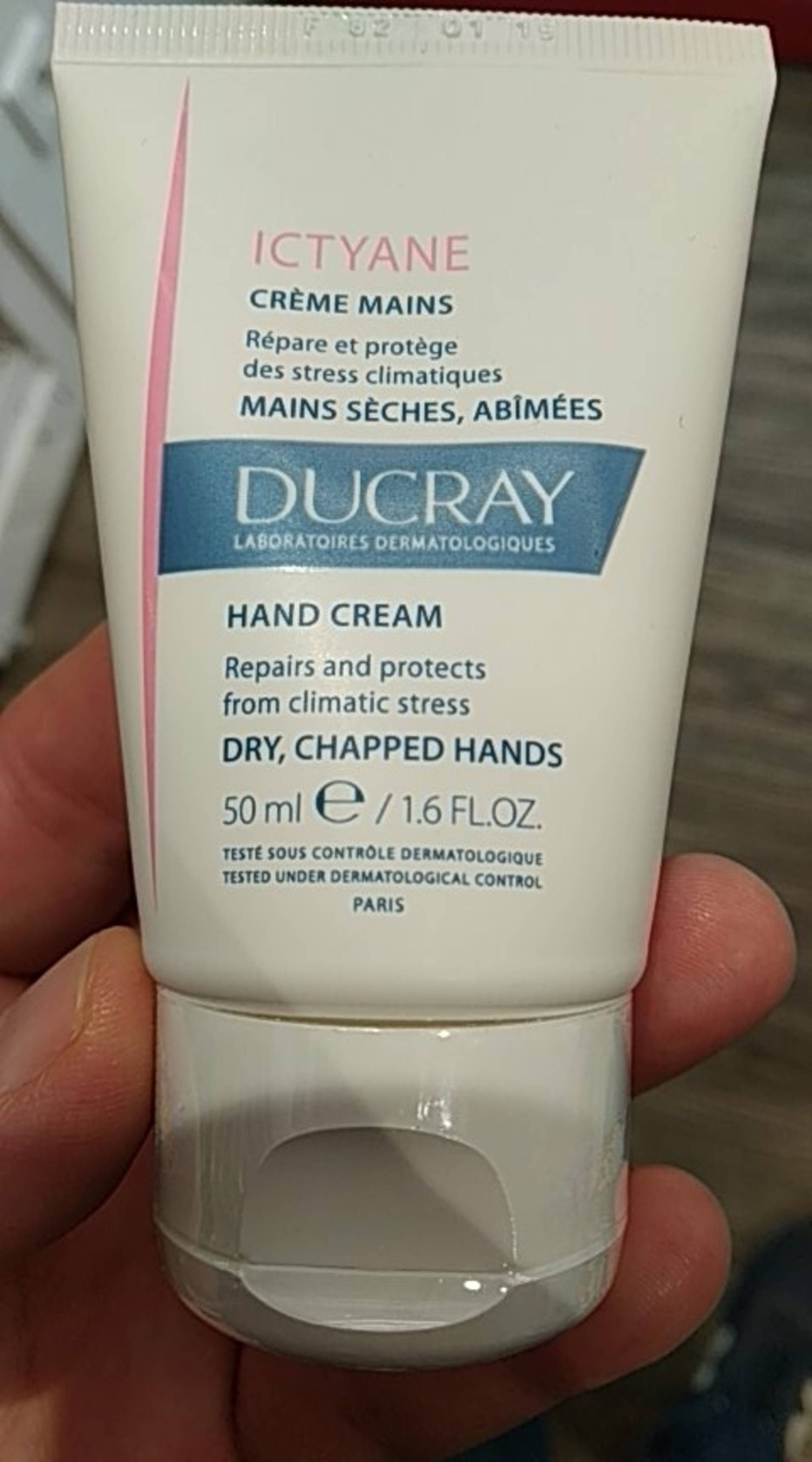 DUCRAY - Ictyane - Crème mains
