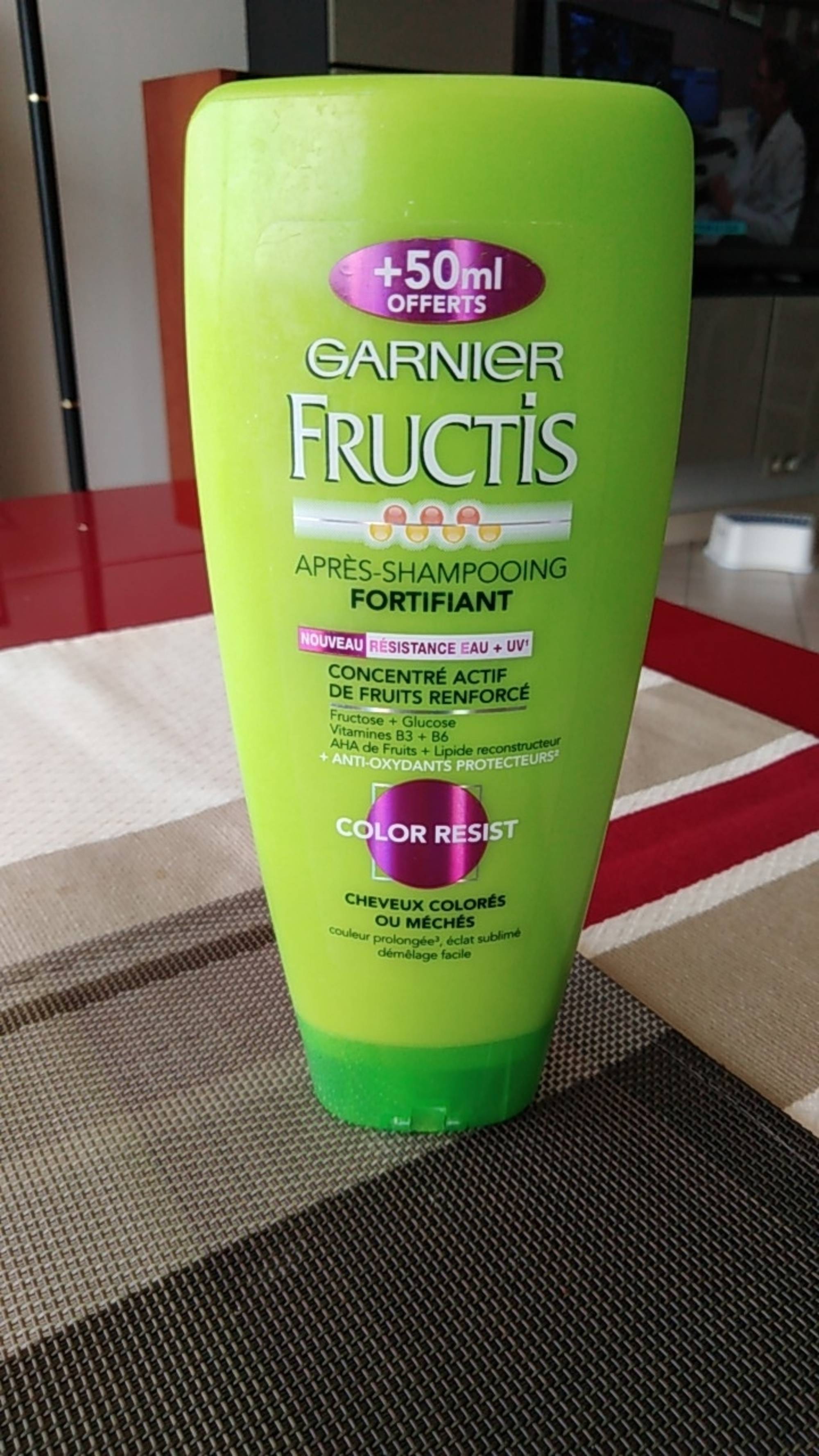 GARNIER - Fructis color resist - Après-shampooing fortifiant