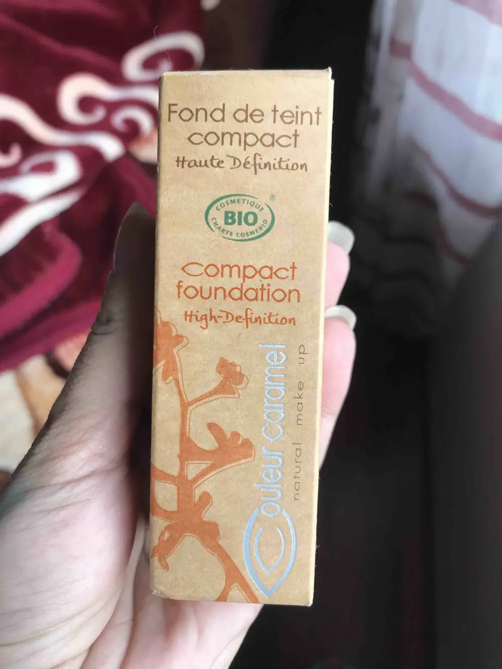 COULEUR CARAMEL - Fond de teint compact - Haute définition bio