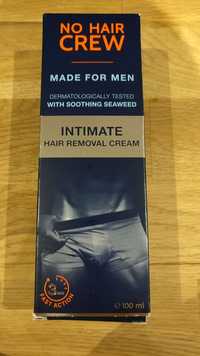 NO HAIR CREW - Intimate made for men - Hair removal cream