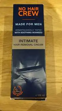 NO HAIR CREW - Intimate made for men - Hair removal cream