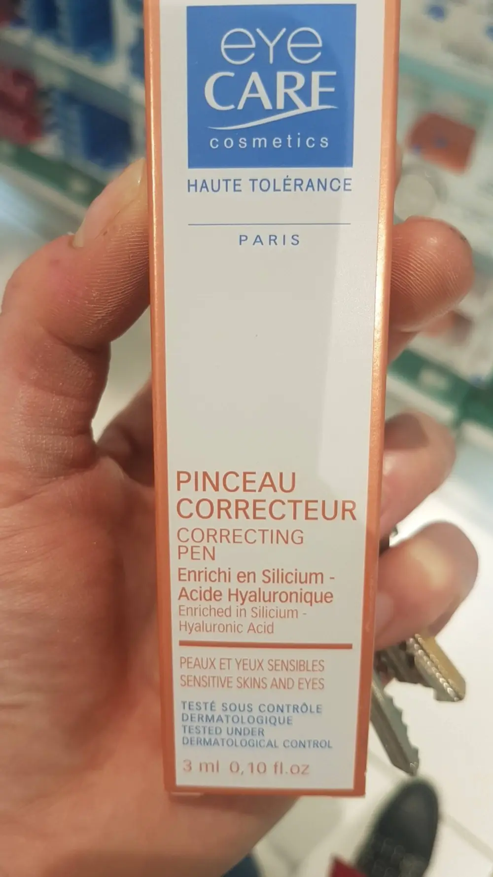 EYE CARE COSMETICS - Pinceau correcteur peaux et yeux sensibles