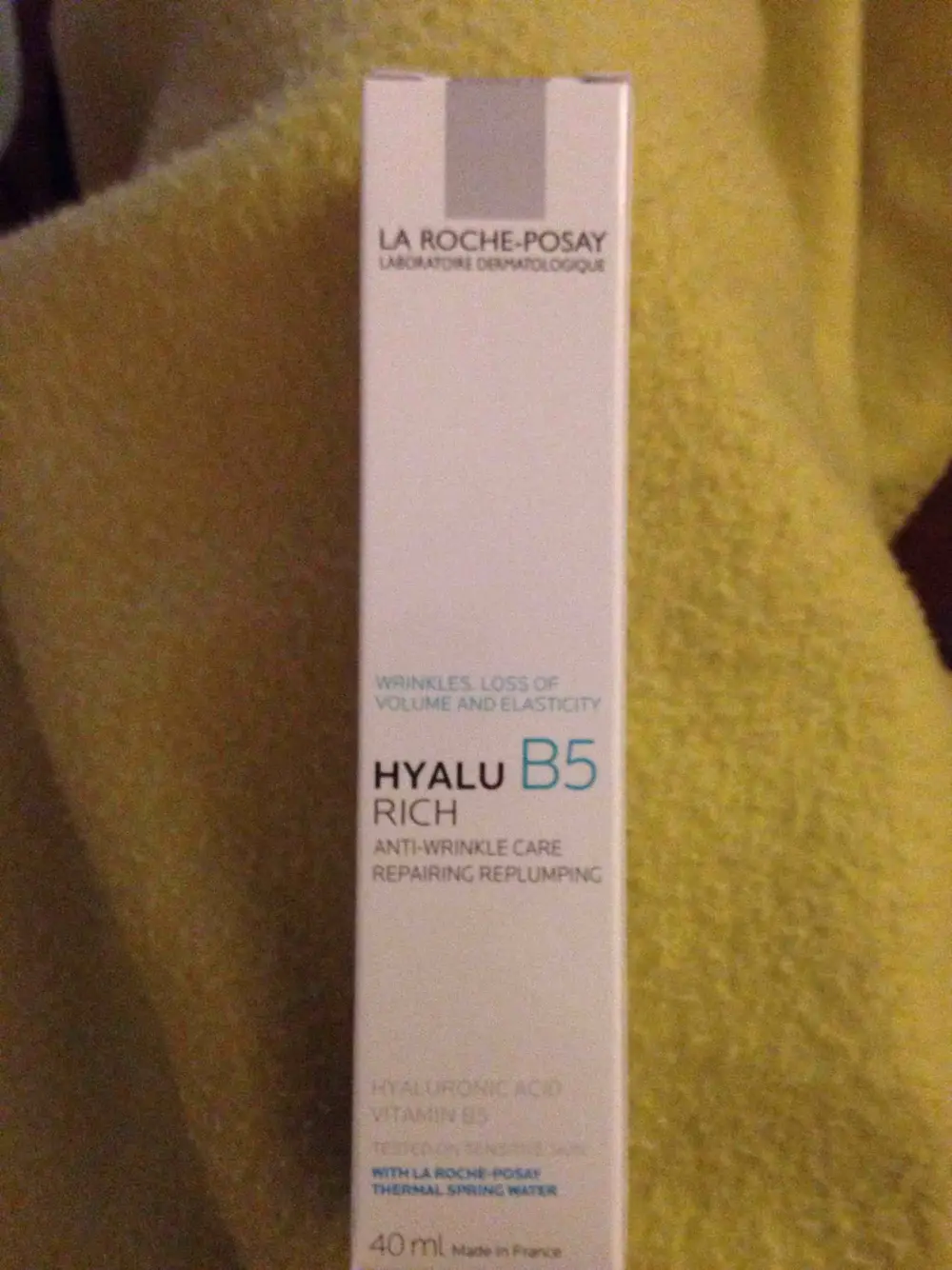 LA ROCHE-POSAY - Hyalu B5 - Riche - Soin anti-rides réparateur repulpant