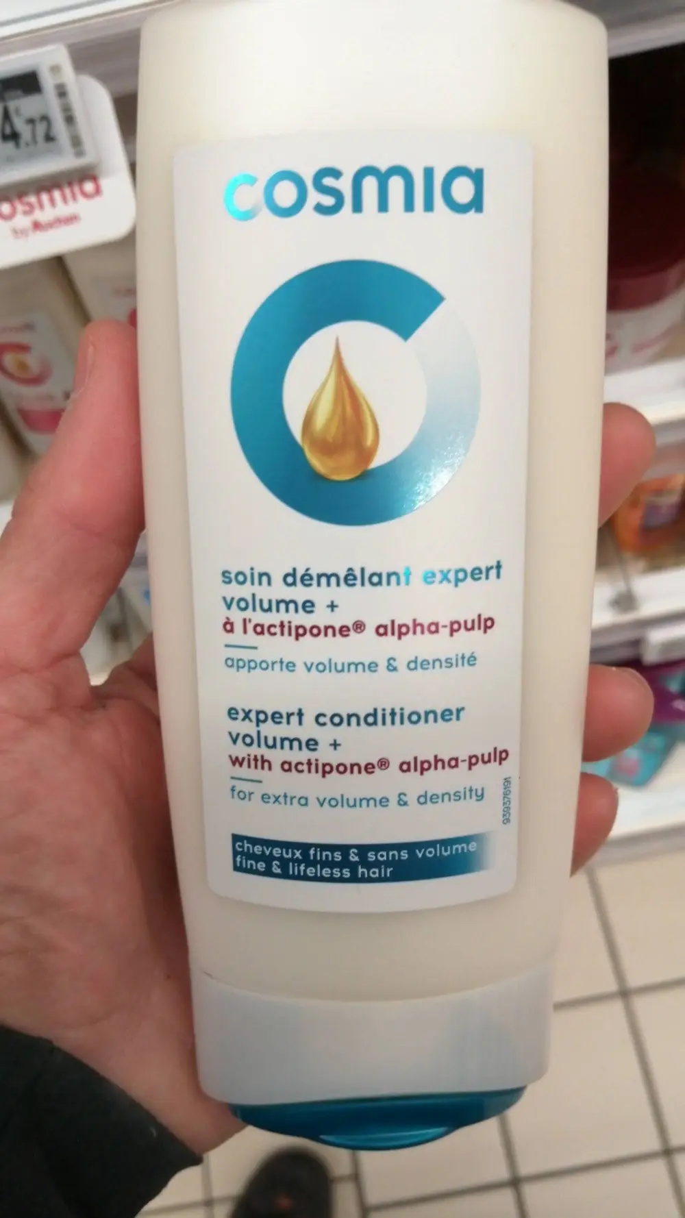 COSMIA - Soin démêlant expert volume+