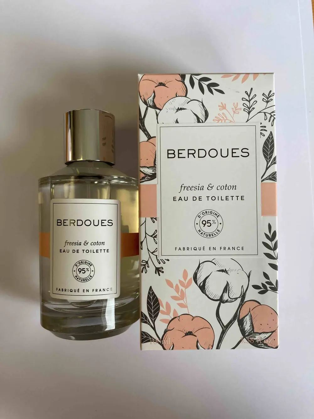 BERDOUES - Eau de toilette freesia & coton