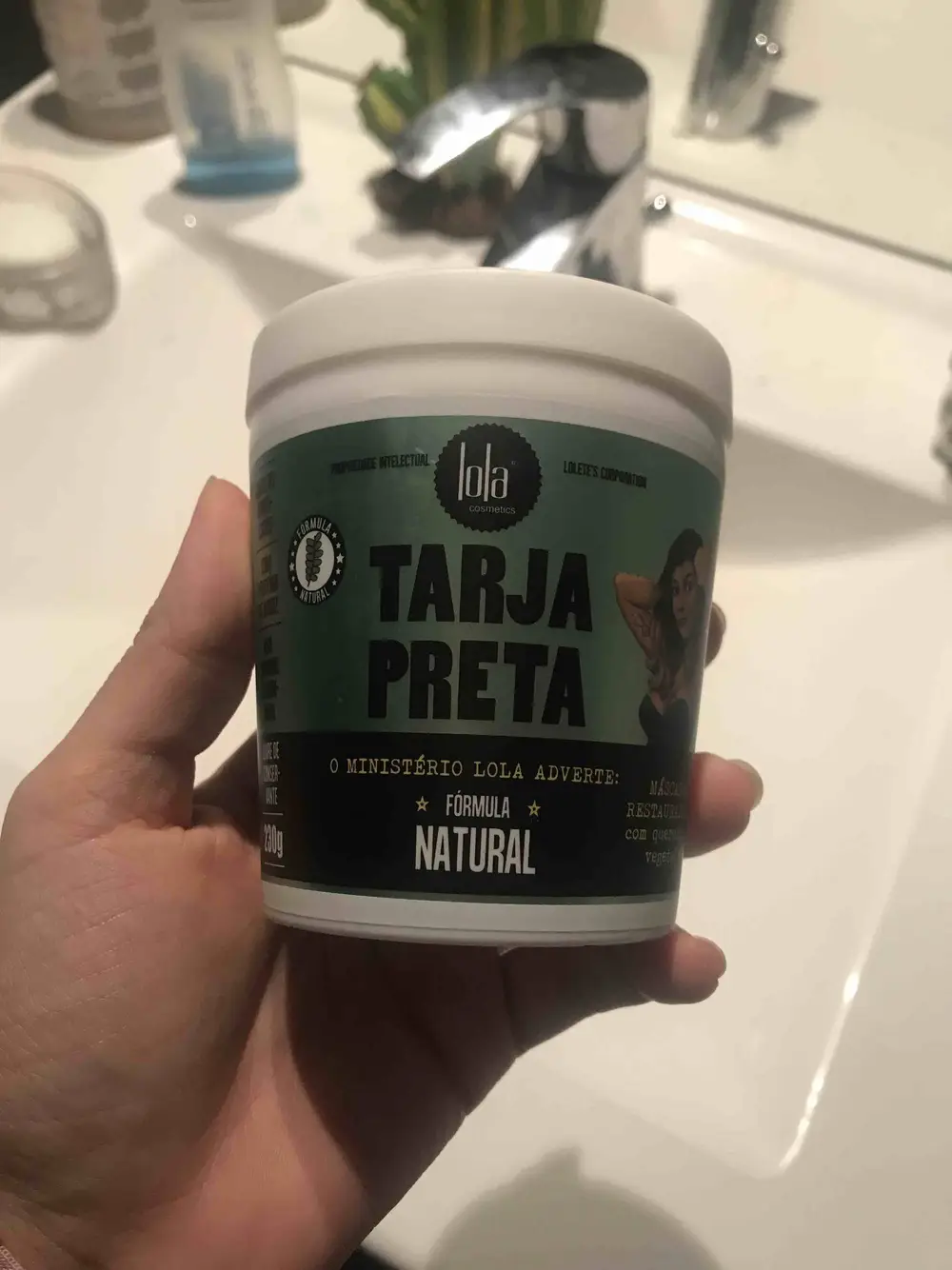 LOLA - Tarja preta - Máscara restauradora