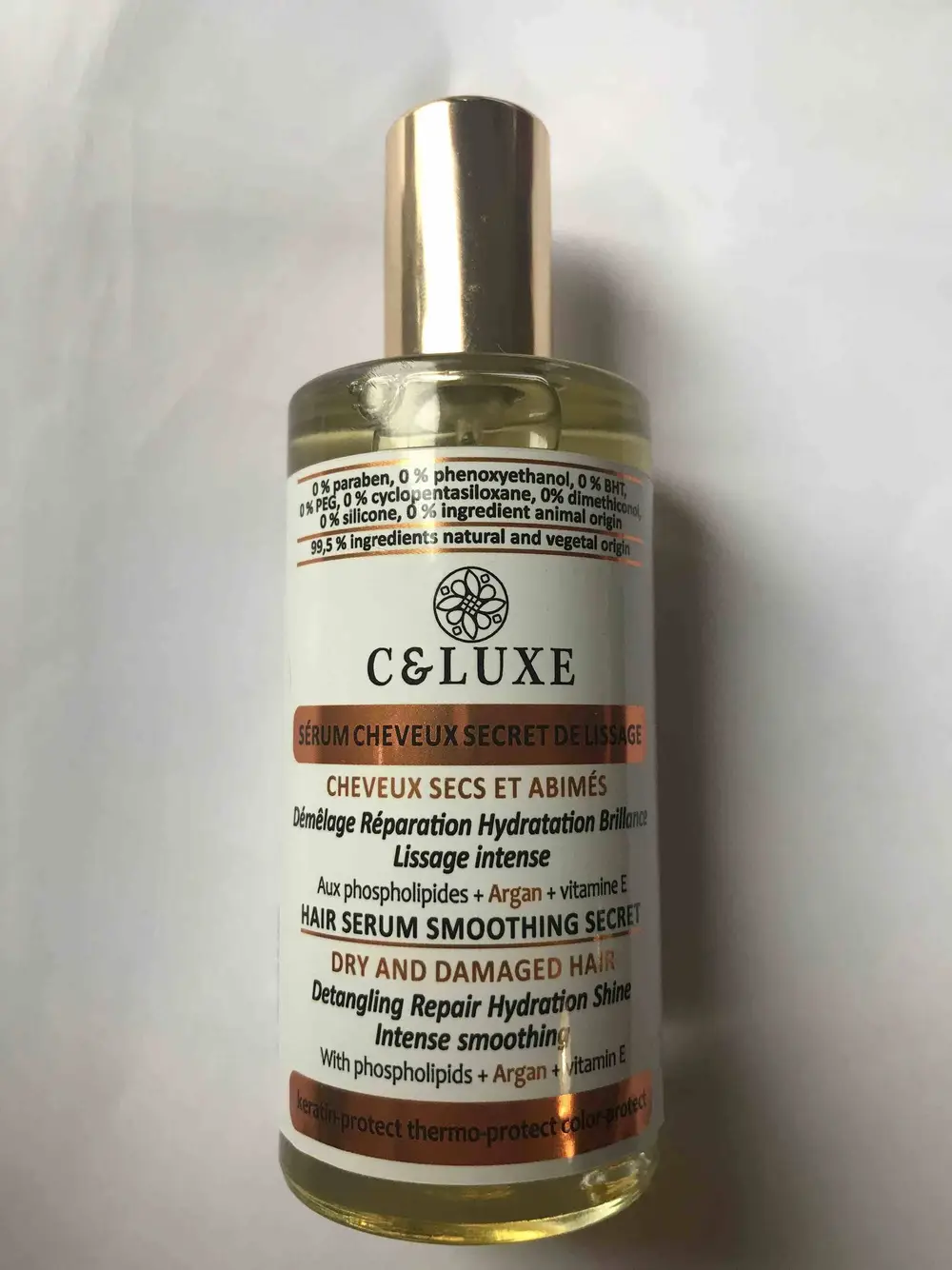 CELUXE - Sérum cheveux secret de lissage