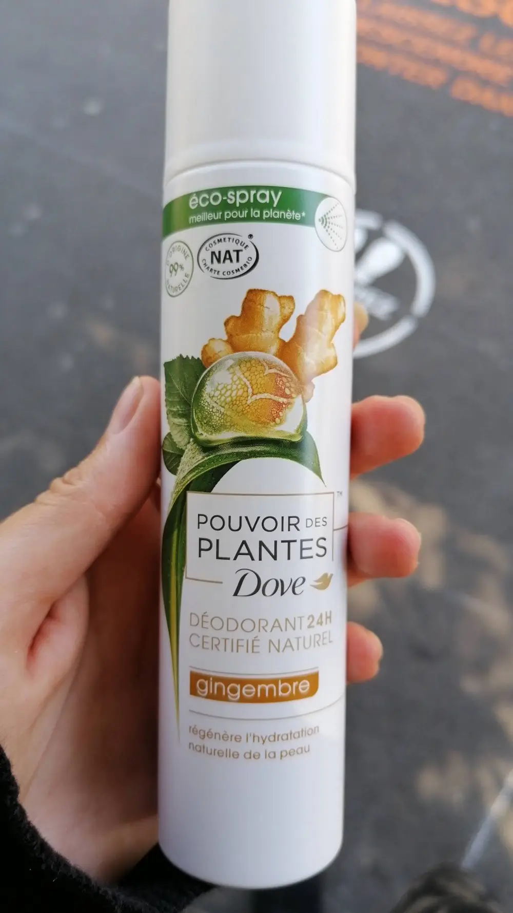 DOVE - Pouvoir des plantes - Déodorant 24h