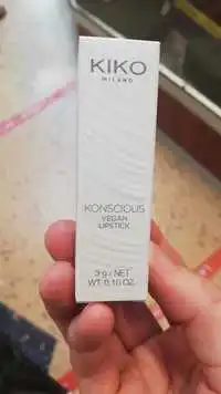 KIKO - Konscious vegan - Lipstick
