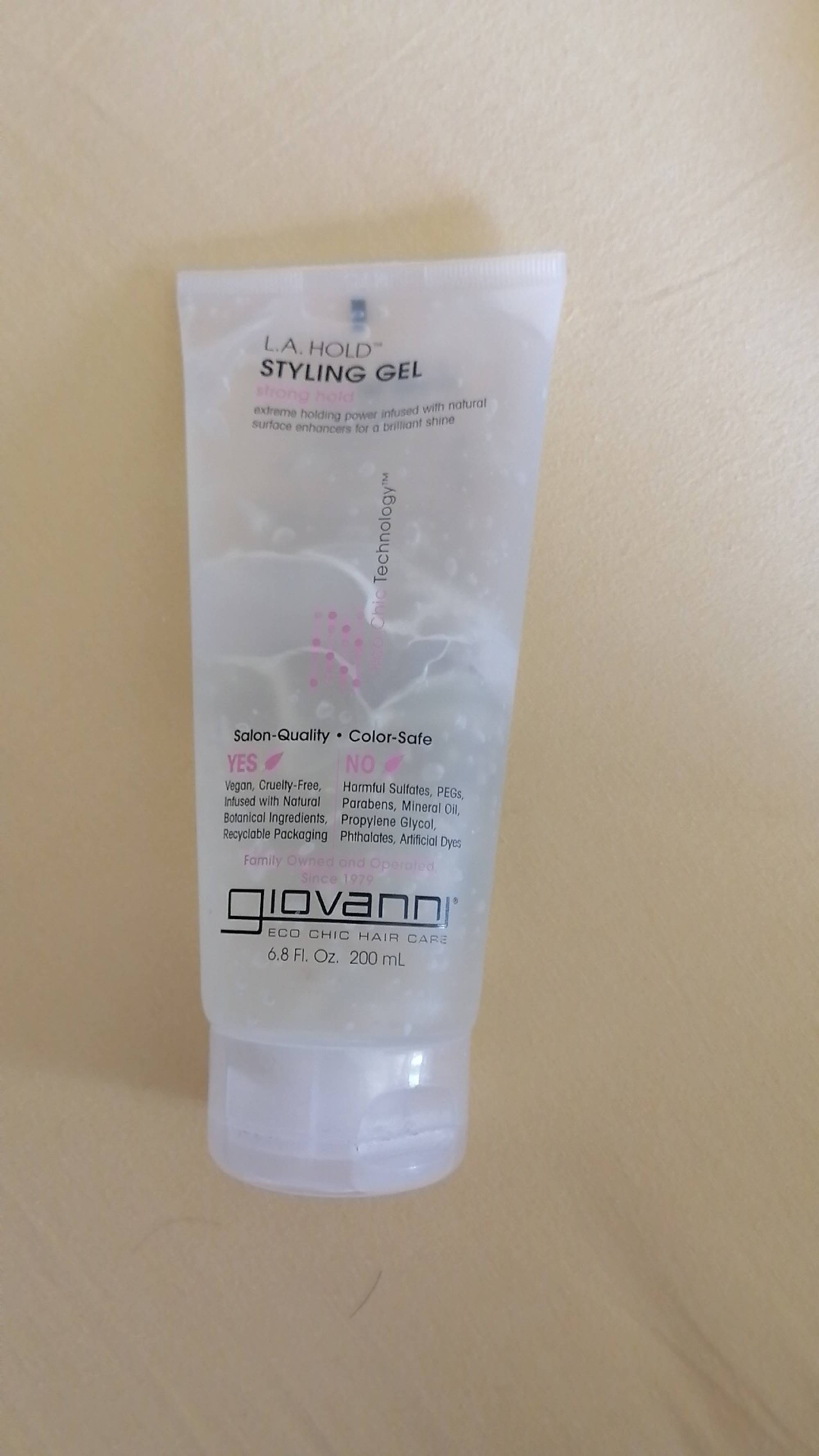 GIOVANNI - L.A. Hold - Styling gel