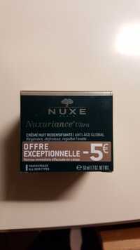 NUXE - Nuxuriance ultra - Crème nuit redensifiante anti-âge global