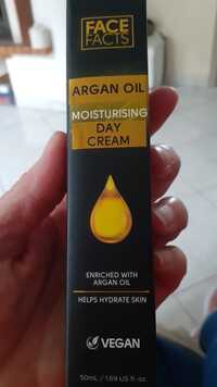 FACE FACTS - Moisturising day cream - Argan oil 