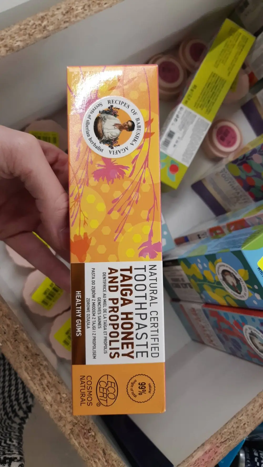 EUROBIOLAB - Toothpaste taiga honey and propolis