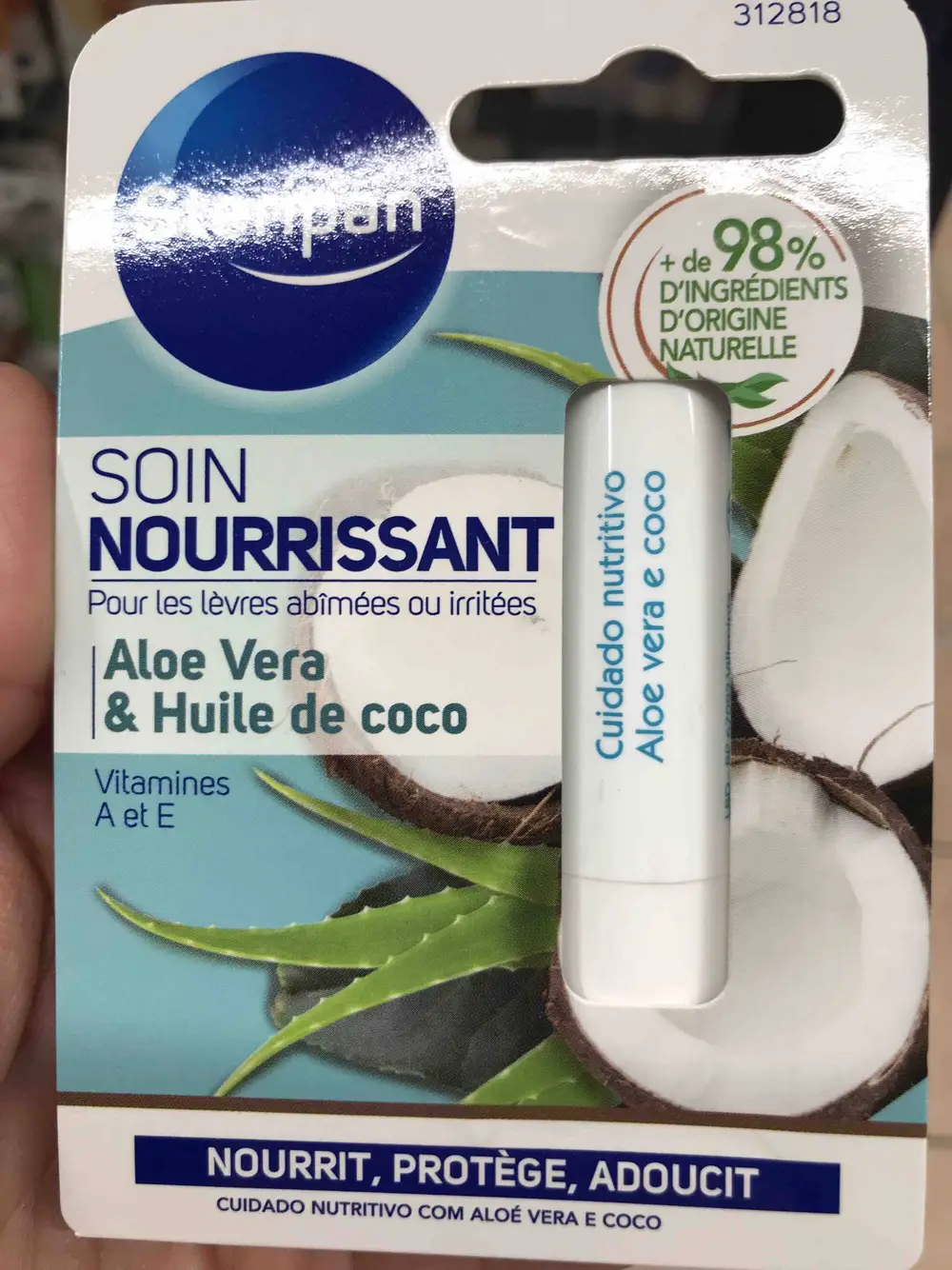 STERIPAN - Aloe Vera & Huile de coco - Soin nourrissant