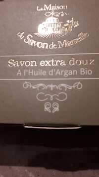 LA MAISON DU SAVON DE MARSEILLE - Savon extra doux à l'huile d'Argan bio