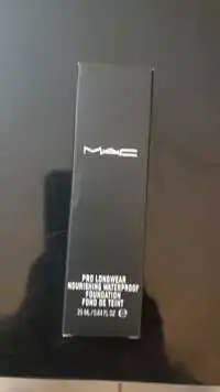 MAC - Pro longwear nourishing waterproof - Fond de teint