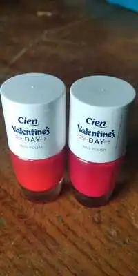 CIEN - Valentine's day - Nail polish red