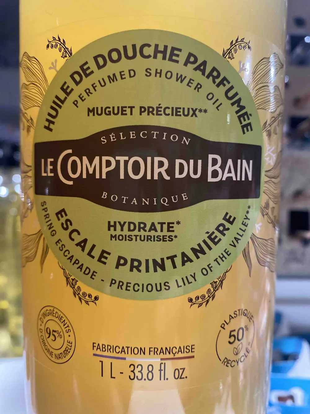 LE COMPTOIR DU BAIN - Muguet précieux - Huile de douche parfumée