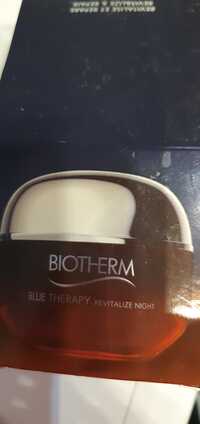 BIOTHERM - Blue therapy - Revitalize night