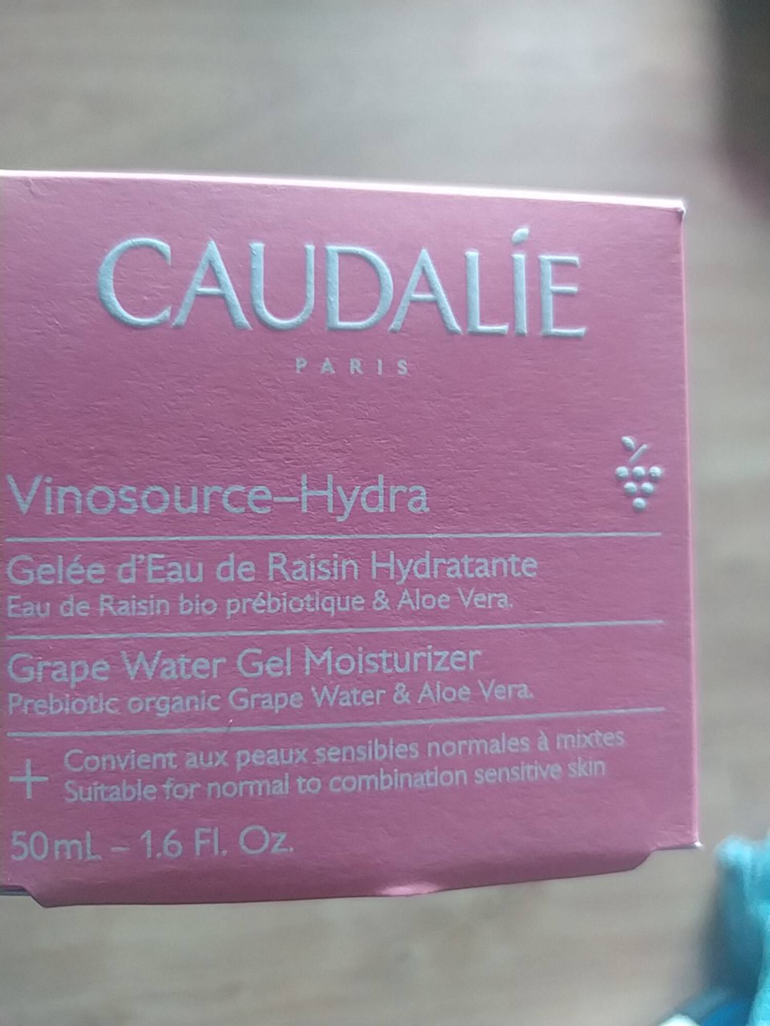 CAUDALIE - Vinosource-Hydra - Gelée d'eau de raisin hydratante