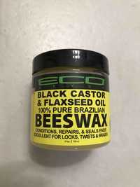 ECO STYLE - Black castor & flaxseed oil