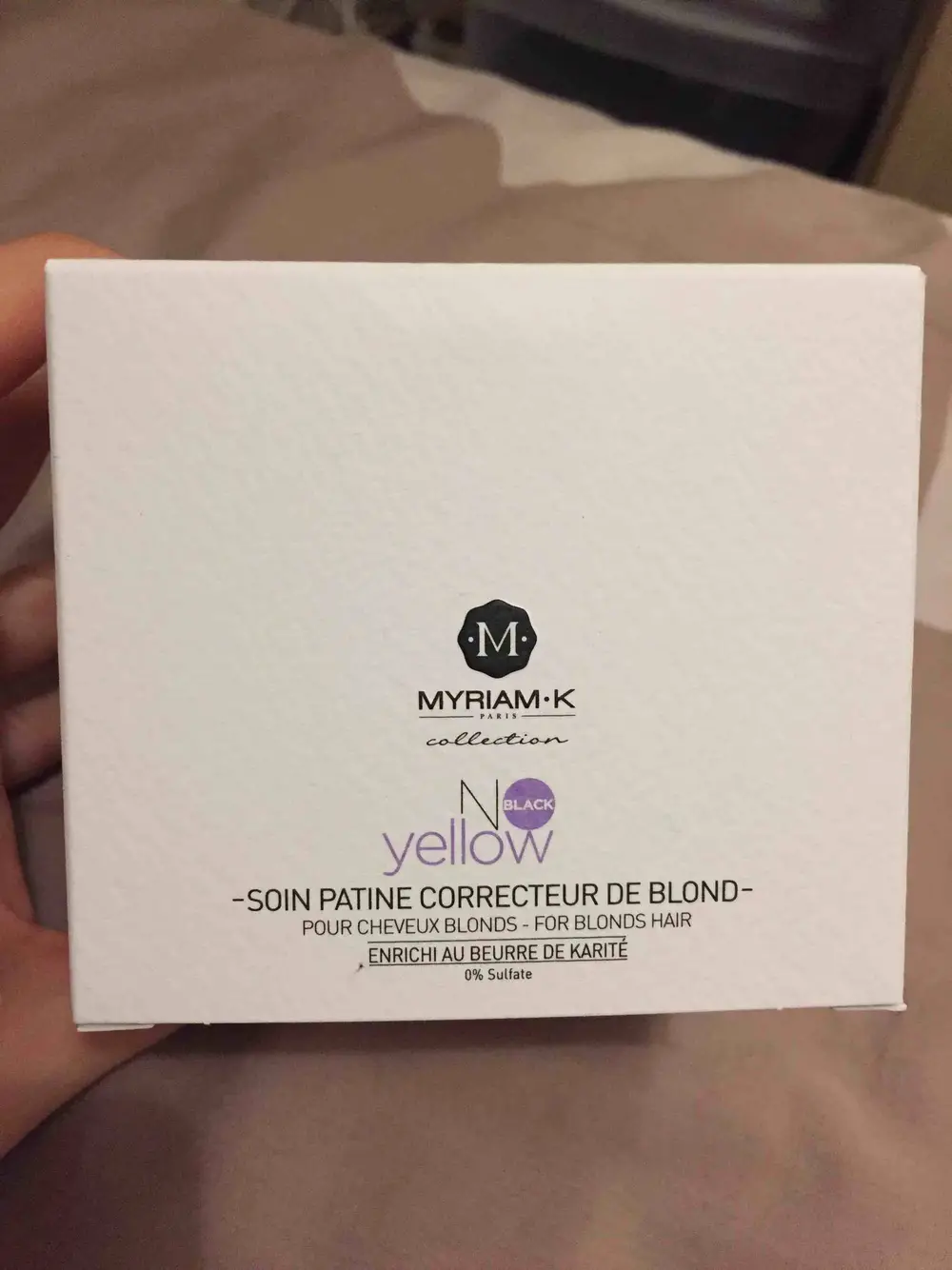 MYRIAM.K - No Yellow - Soin patine correcteur de bond