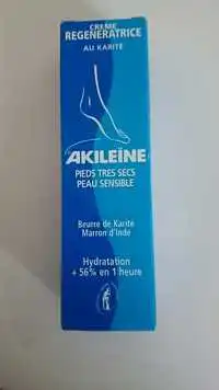 AKILÉINE - Crème régénératrice pieds très secs