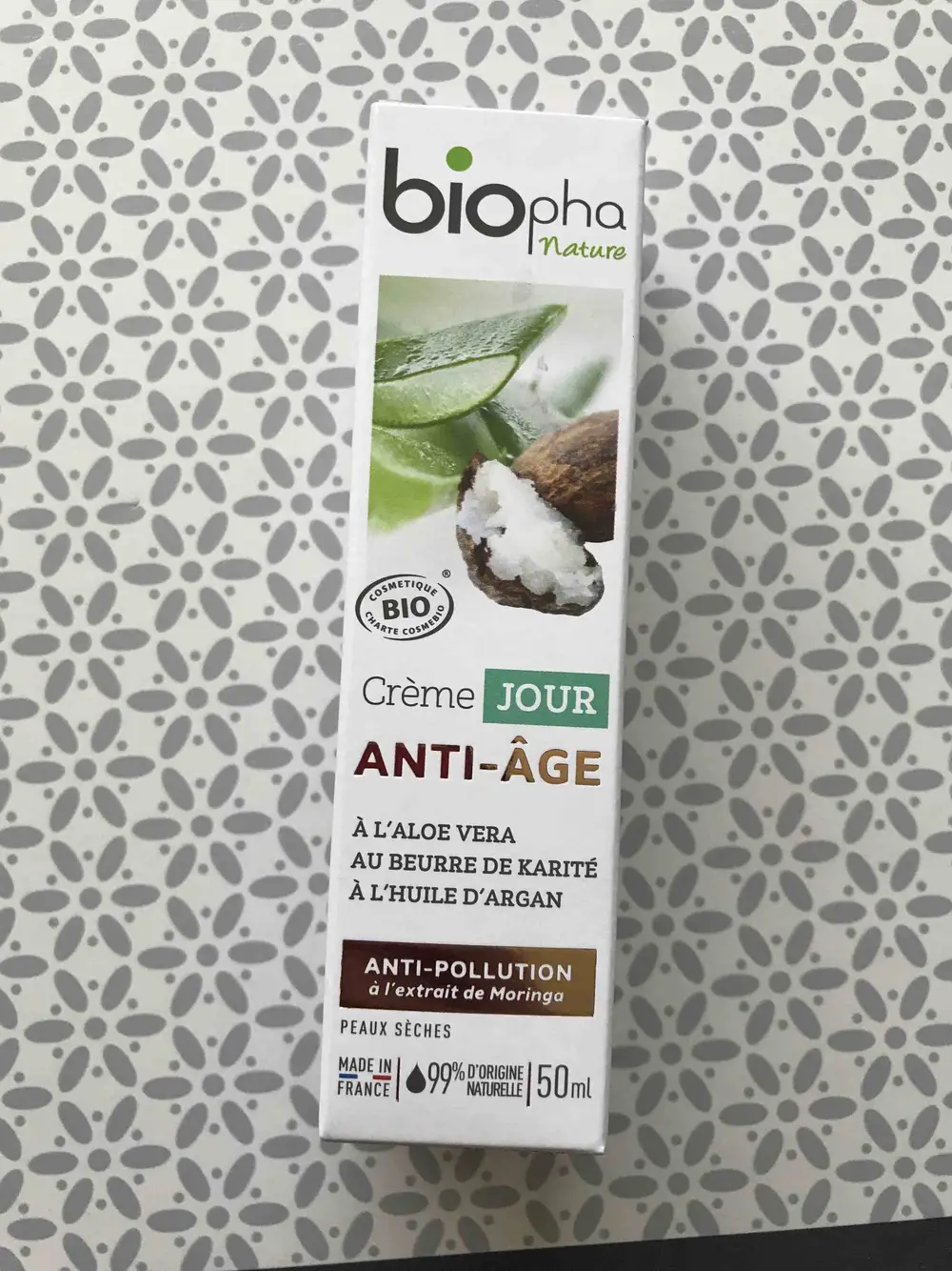 BIOPHA - Anti-âge - Crème jour bio