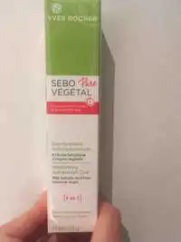 YVES ROCHER - Sebo végétal pure - Soin hydratant anti-imperfections
