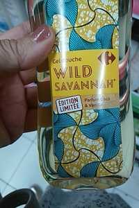 CARREFOUR - Wild savannah - Gel douche parfum coco & vanille