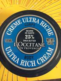 L'OCCITANE - Beurre de karité - Crème ultra riche corps