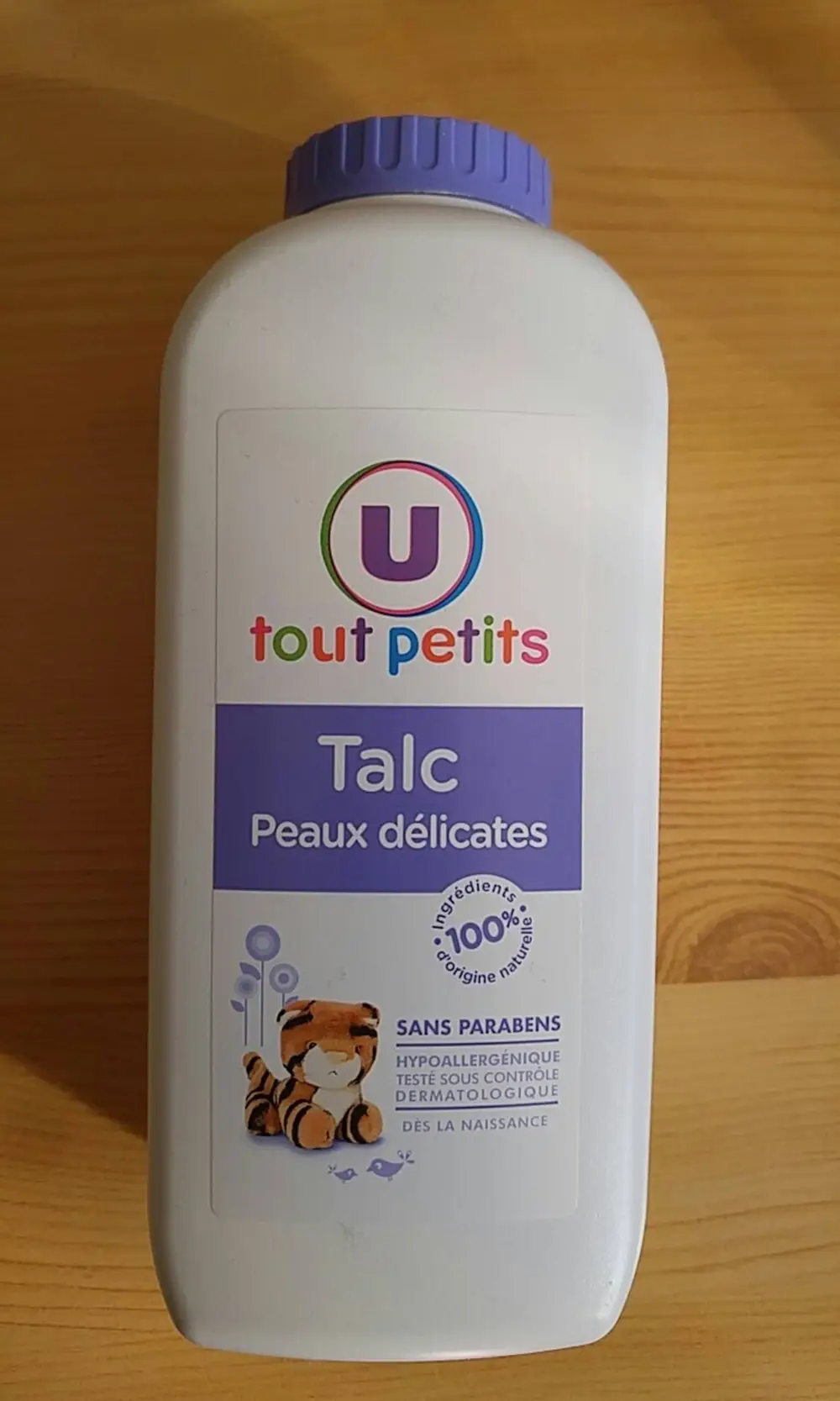 U TOUT PETITS - Talc peaux délicates dès la naissance