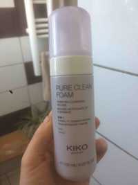 KIKO - Pure clean foam - Mousse nettoyante et purifiante