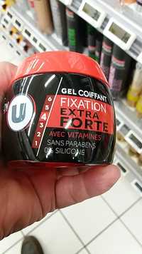 BY U - Gel coiffant - Fixation extra forte