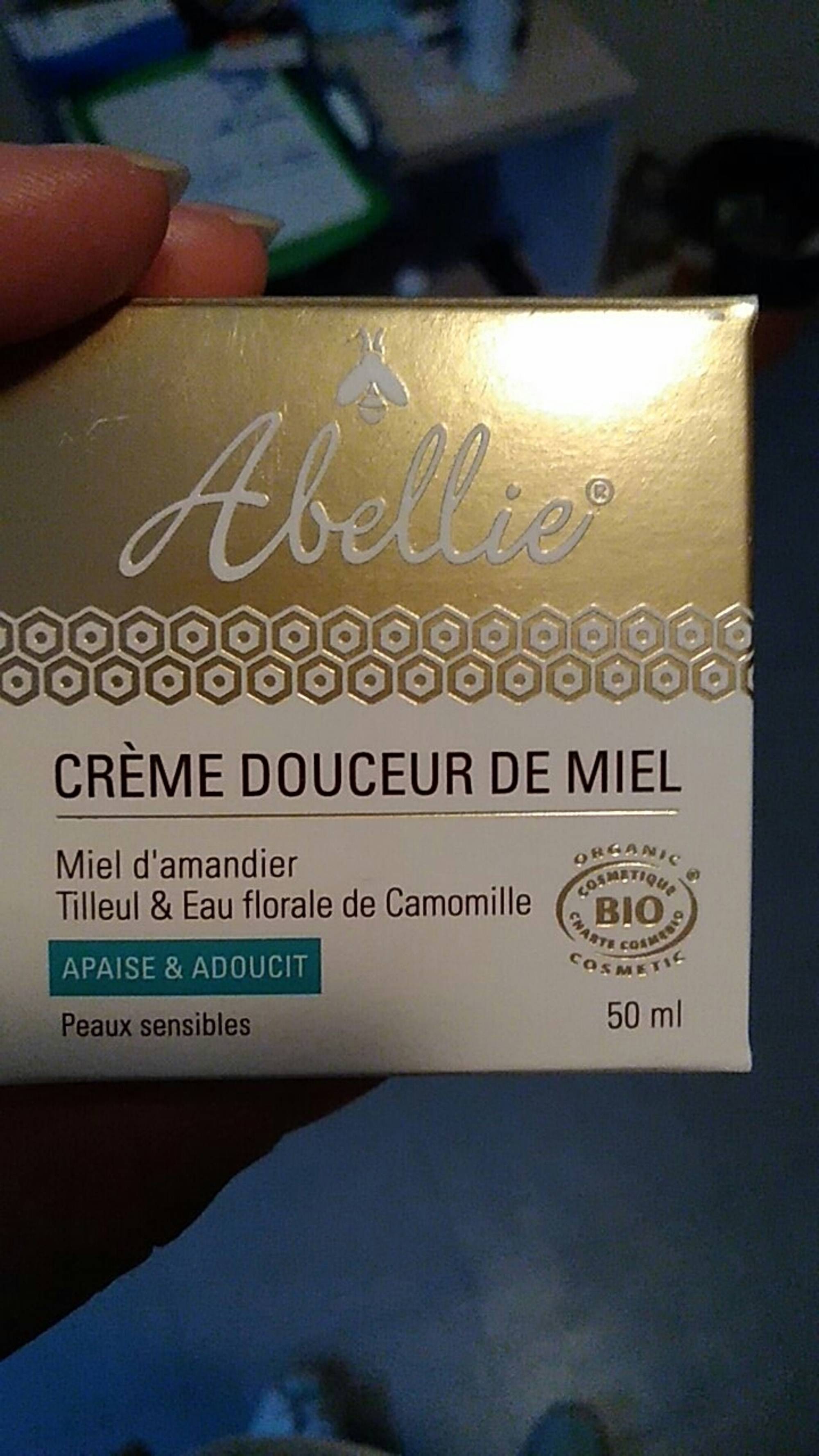 ABELLIE - Crème douceur de miel bio