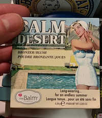 THE BALM - Balm desert, poudre bronzante/joues