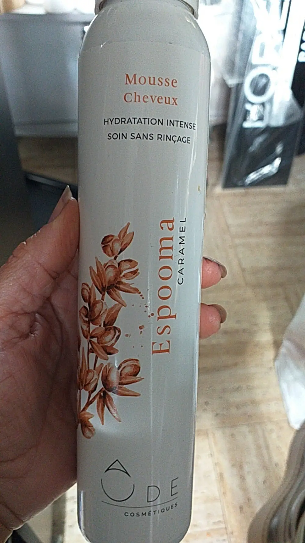ÔDE COSMÉTIQUES - Espooma caramel - Mousse cheveux