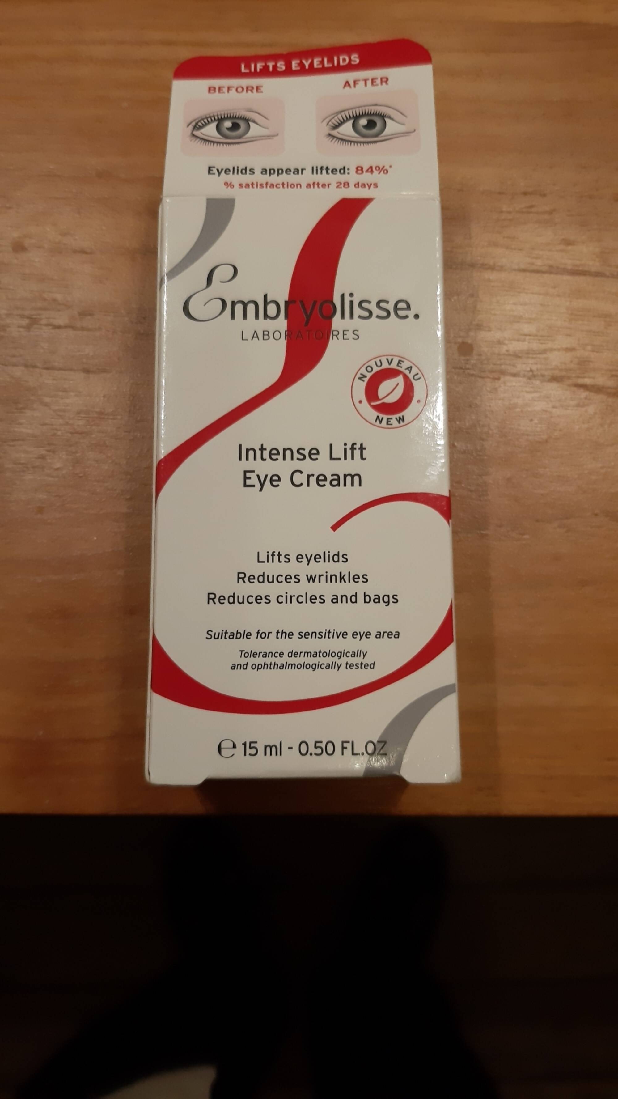 EMBRYOLISSE - Intense lift eye cream