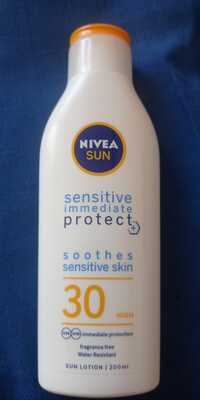NIVEA - Sensitive immediate protect - Sun lotion 30 high