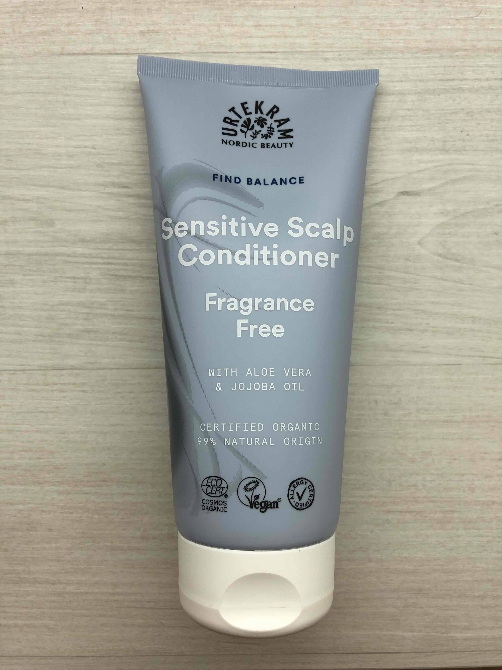 URTEKRAM - Sensitive scalp conditioner fragrance free 