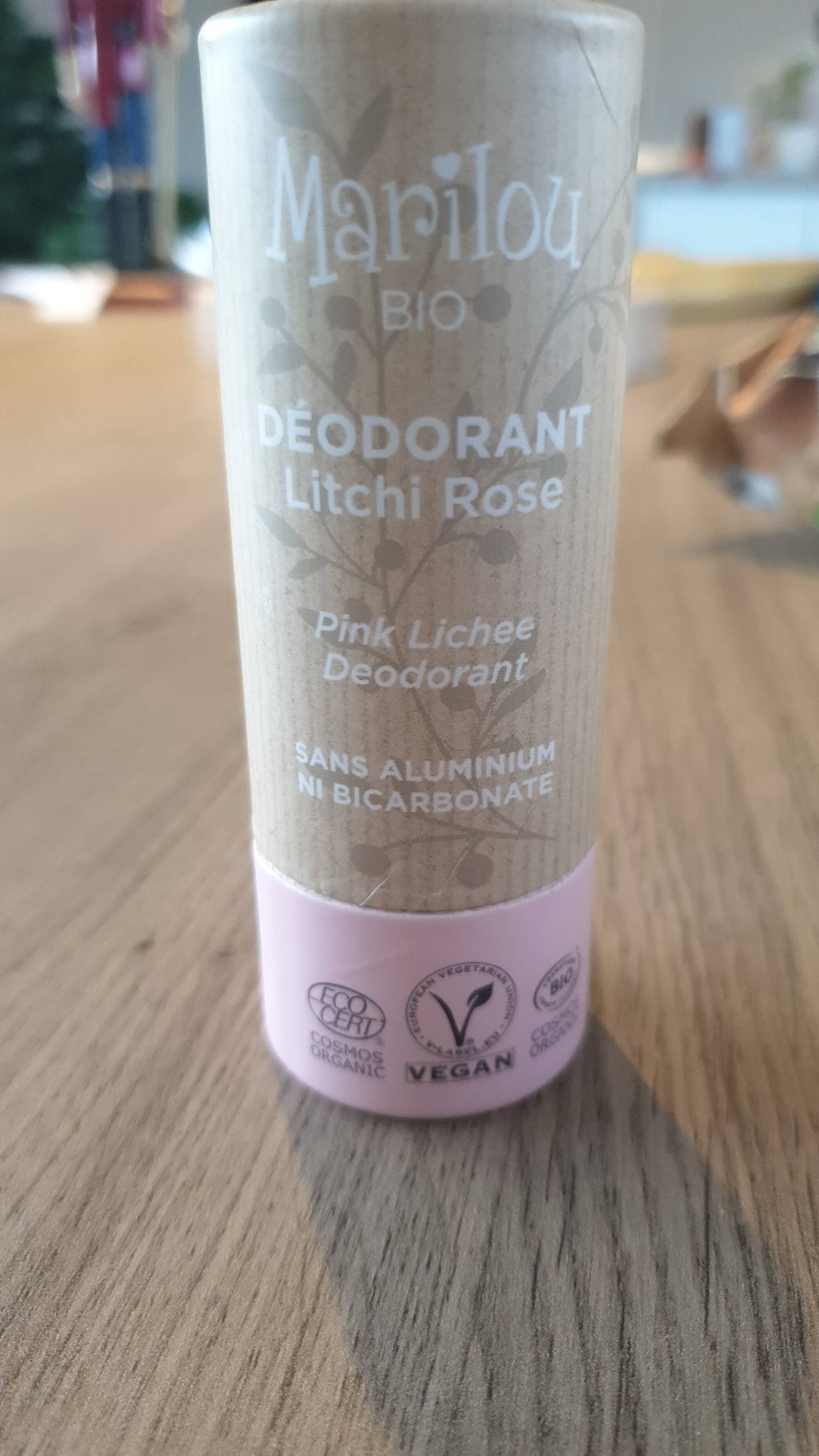MARILOU BIO - Déodorant litchi rose