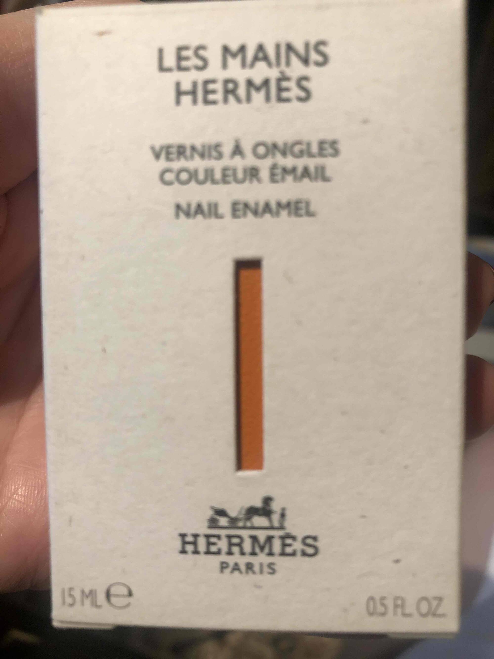 HERMES - Les mains Hermès - Vernis à ongles couleur émail