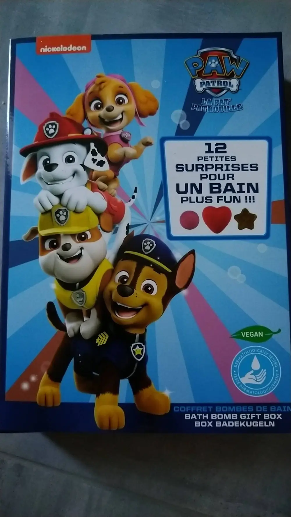 PAW PATROL - La pat'patrouille - Coffret bombes de bain