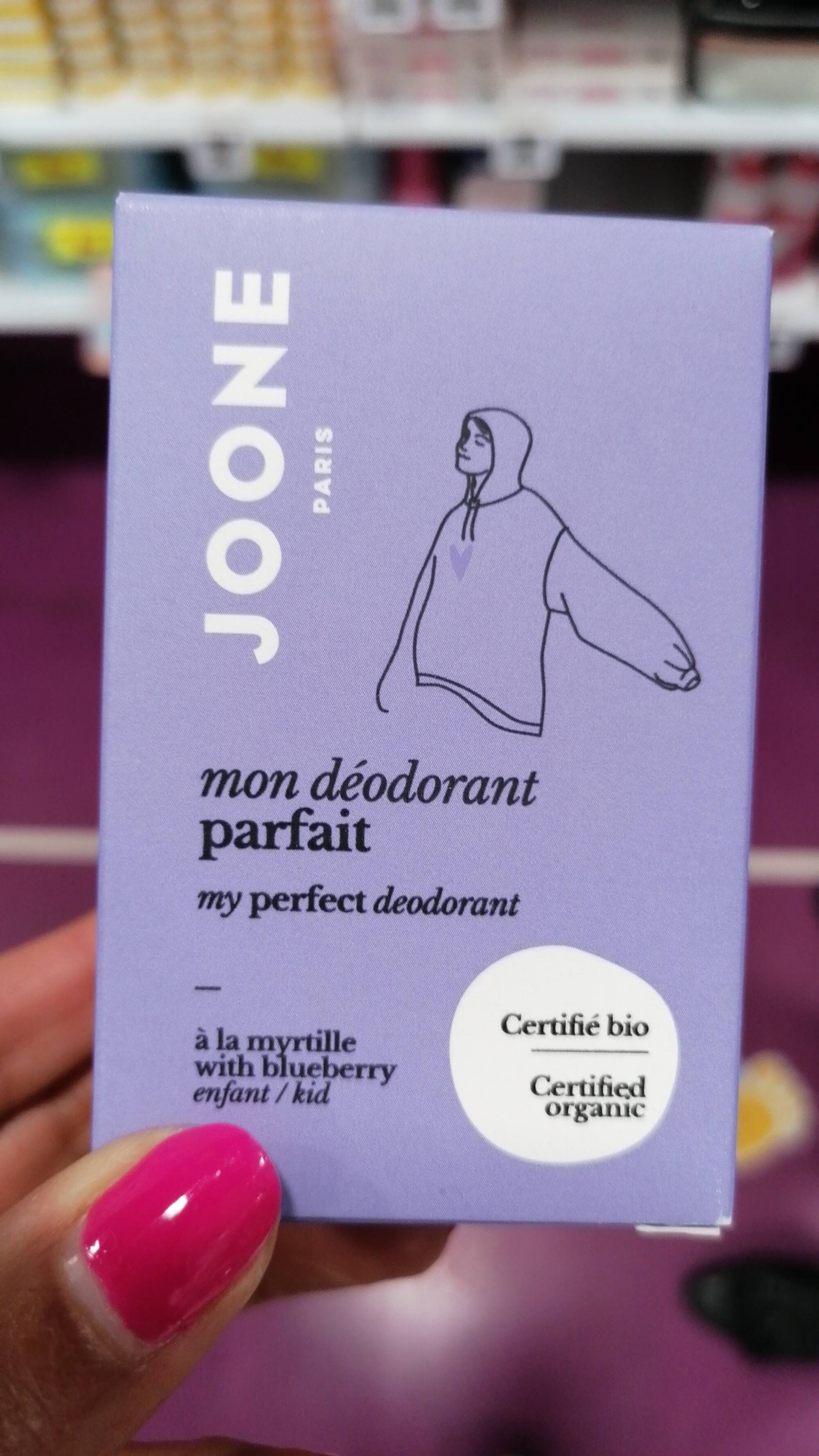 JOONE - Mon déodorant parfait à la myrtille with blueberry Enfant