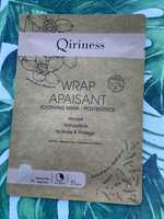 QIRINESS - Wrap apaisant - Masque tissu
