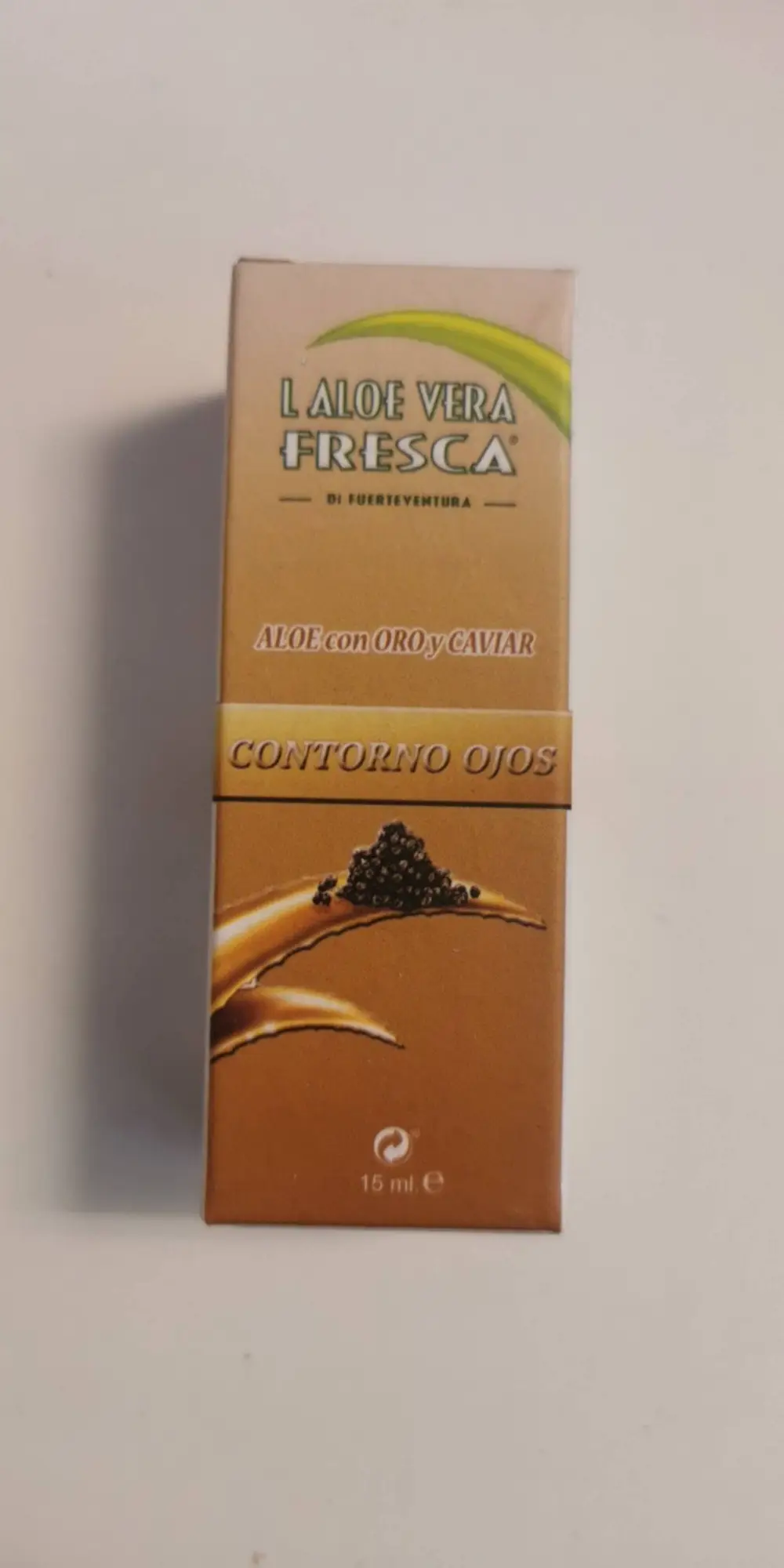 L'ALOE VERA FRESCA - Aloe con oro y caviar - Contorno ojos