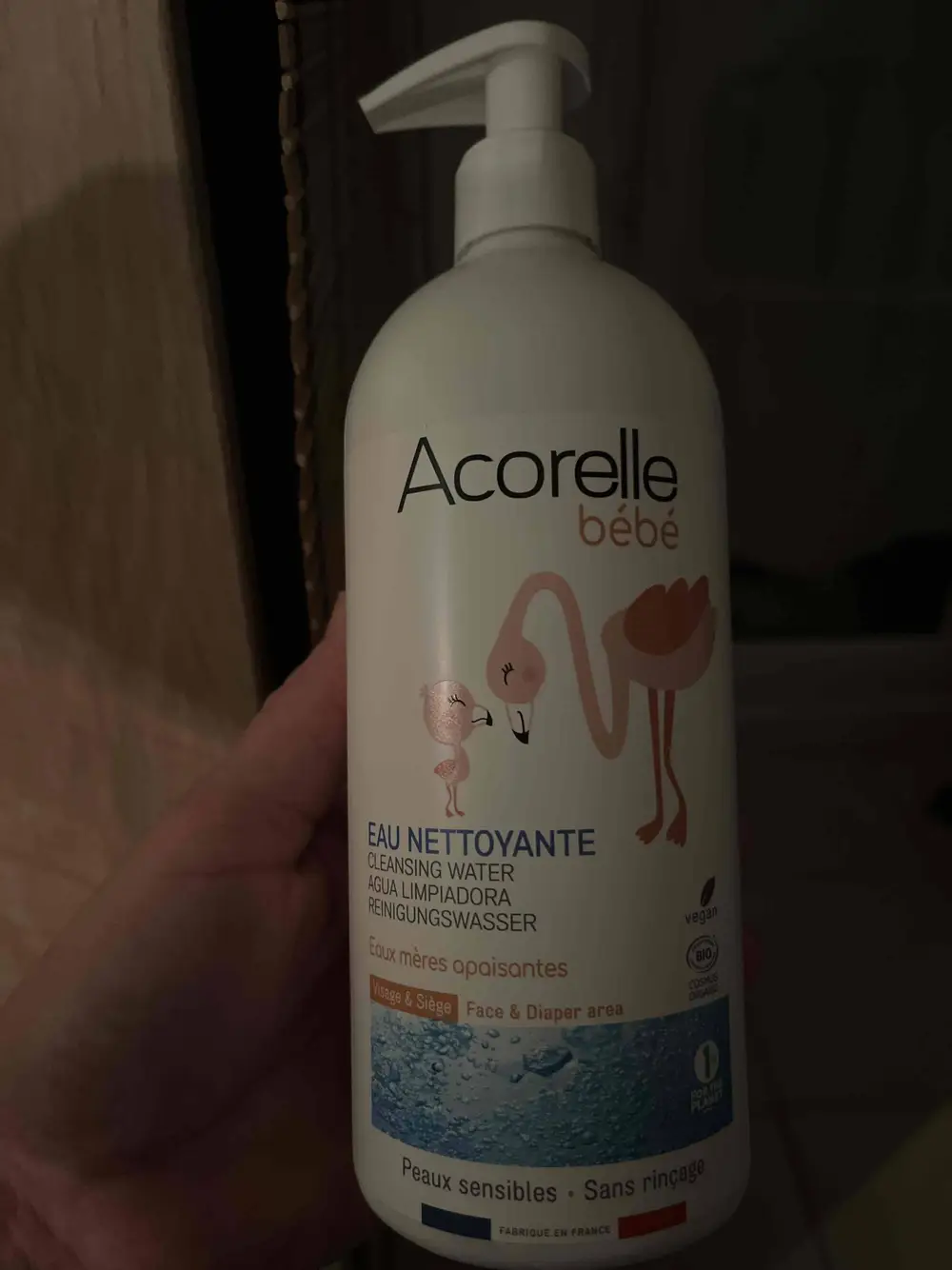 ACORELLE - Bébé - Eau nettoyante bébé 