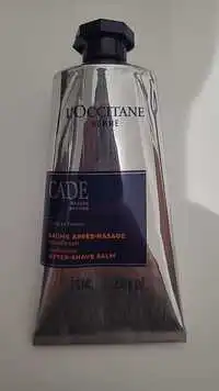 L'OCCITANE - Homme cade - Baume après-rasage